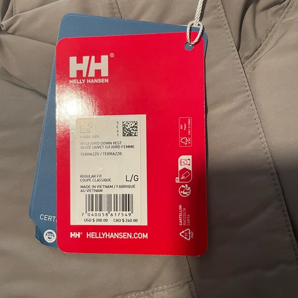 Women’s ISFJORD Down Vest - Michelob Ultra Logo - Picture 3 of 3